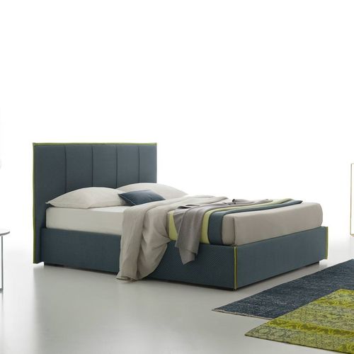 Cama de casal - TIM-B - Felis s.r.l. unipersonale - de solteiro / contemporânea / estofada