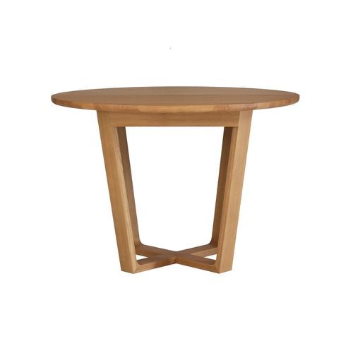 Mesa de jantar contemporânea - MATIS - take me HOME. - em carvalho / com base em carvalho / redonda