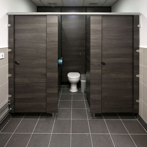 Divisória sanitária em aço inoxidável - FORTE - Washroom Washroom Limited - laminada / para banheiro / para edifício de uso público