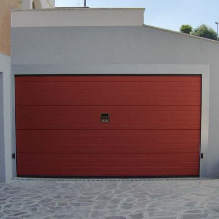 Portão seccionado para garagem - Paranà - SILVELOX GROUP SPA - em aço galvanizado / automático / manual