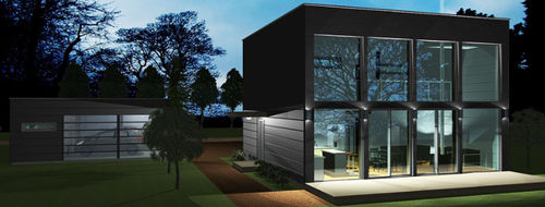 Casa pré-fabricada - CUBE 146 - Polar Life Haus - ecológica / contemporânea / de 2 andares