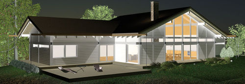 Casa pré-fabricada - POLAR 268 - Polar Life Haus - ecológica / contemporânea / com varanda