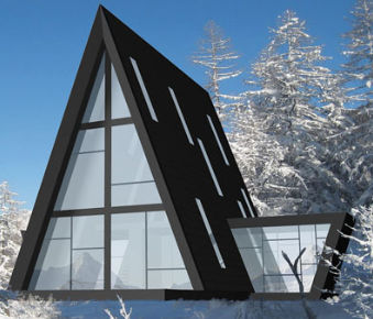 Casa pré-fabricada - PEAK - Polar Life Haus - ecológica / contemporânea / de 2 andares