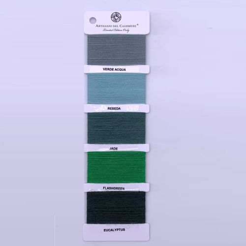 Tecido para manta - GREEN YARNS - ARTIGIANI DEL CASHMERE - para cobertor / para decoração de interiores / de cor lisa