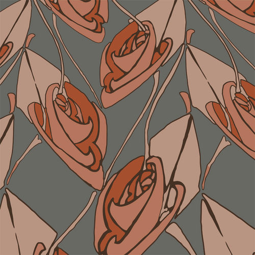 Tecido para estofados - ROSEYN DRAPPAL - Loome Fabrics - para persianas rolô / para cortinas / com padrão floral
