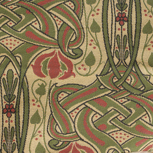 Tecido para estofados - CELTIC KNOT RUST - Loome Fabrics - estampado / sintético