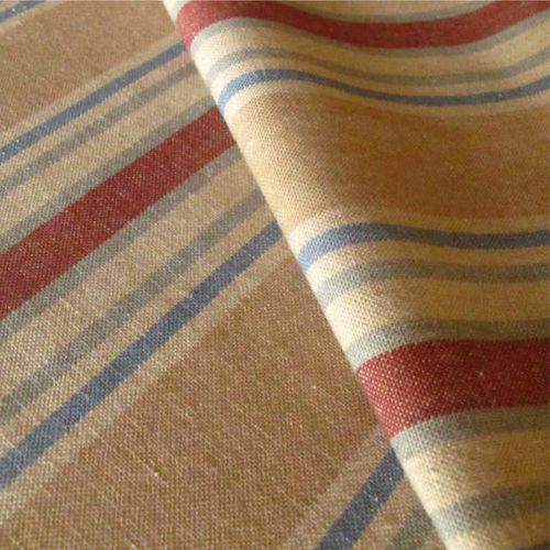 Tecido para cortinas - HARBOUR CLIPPER - Loome Fabrics - listrado / em algodão / em linho