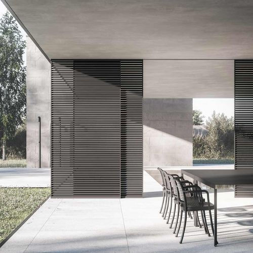 Cerca de ocultação de réguas - LEVANTE  - adielle srl - em alumínio / modular / de separação