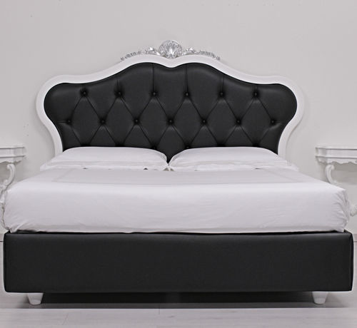 Cama king size - LARA  - ORSITALIA - queen size / Art Déco / estofada