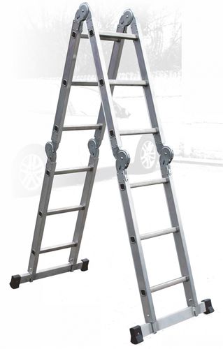 Escada profissional de trabalho - 3043 - Frigerio Carpenterie - dobrável / de encostar / em alumínio