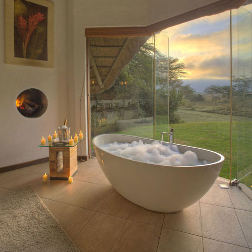 Banheira oval - SIENNA  - Livingstone Baths - freestanding / em compósito / em pedra