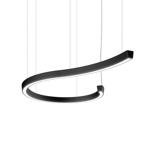 Luminária técnica pendente - CONCEPT S 35 D/I - INDELAGUE | ROXO Lighting - de LED / linear / curva