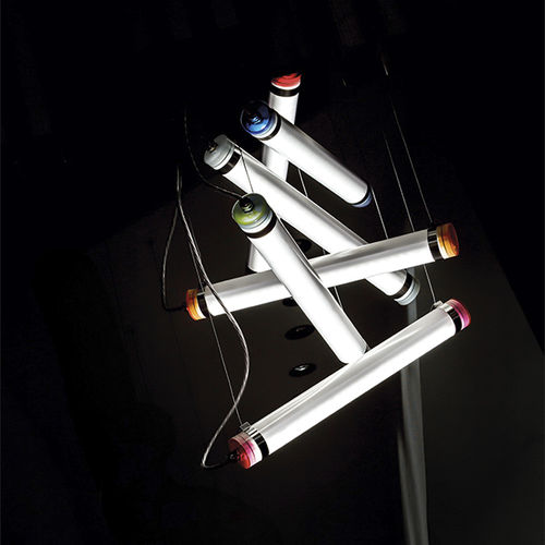 Luminária técnica pendente - TTP 70 COLOUR  - INDELAGUE | ROXO Lighting - saliente / de LED / redonda