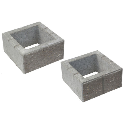 Bloco de concreto oco - PLAYBLOK : KBF 40-9 - KB BLOK - para parede estrutural / de alta resistência