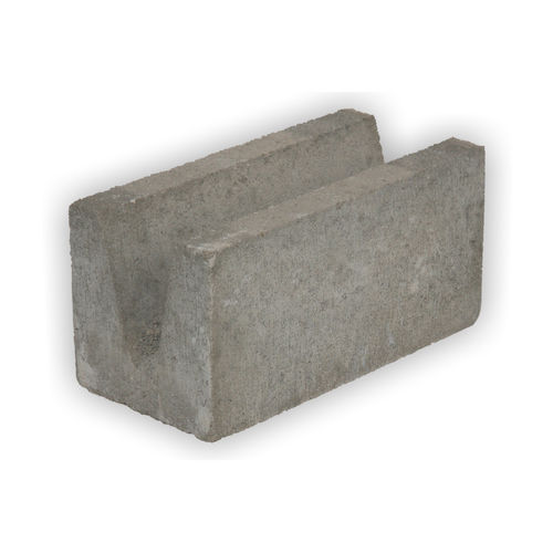 Lintel em concreto celular - 101-20 A - KB BLOK - em concreto armado / em forma de U