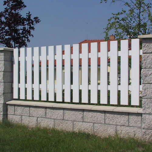 Cerca com barras - S - KB BLOK - para jardim / em material plástico / clássica