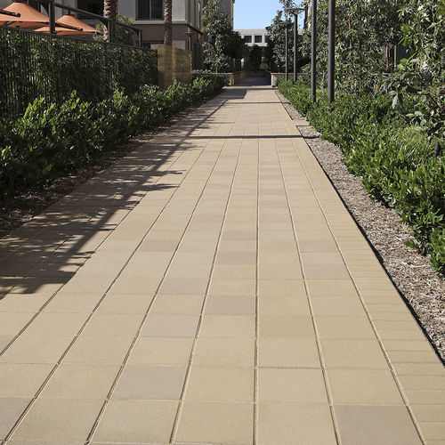 Bloco de pavimentação em pedra - 10 x 10 - ACKER STONE - para ambiente externo / liso / para pedestres