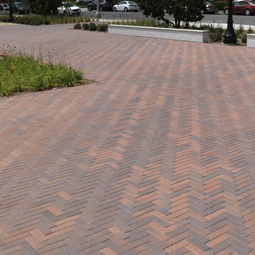 Bloco de pavimentação em pedra - Florentine - ACKER STONE - para ambiente externo / liso / cor personalizável