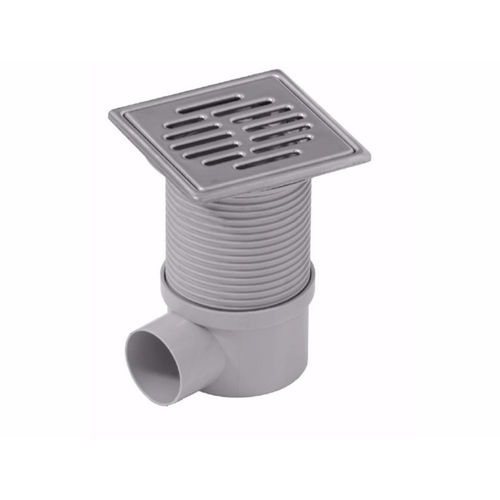 Caixa sifonada em polipropileno - TER07 series - DAKOTA - em aço inoxidável / para box de banheiro / para pátio