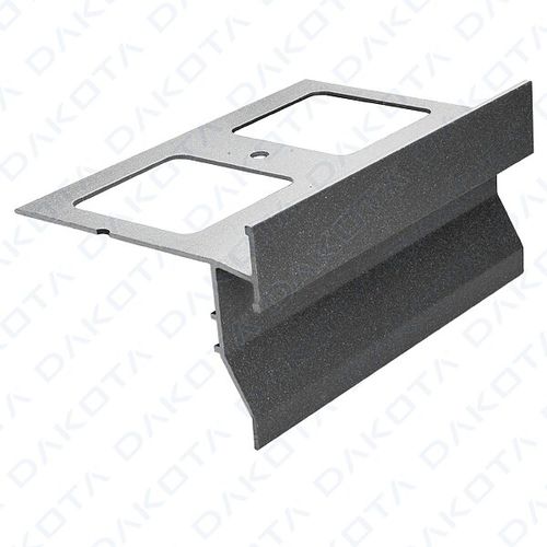 Terminal de acabamento em alumínio - PRO21 series - DAKOTA - para ângulo externo / cinza
