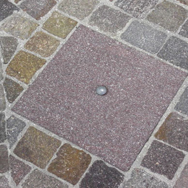 Tampa para caixa de inspeção em pedra natural - PORFIDI ITALIA 2000 - quadrada