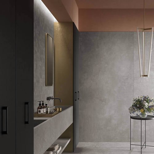 Placa de pedra em grés porcelanato - KRONOS CERAMICHE - para piso / para fachada / para banheiro
