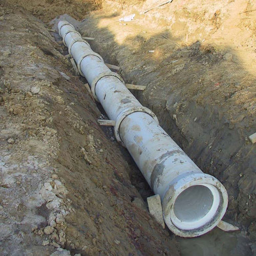 Tubo em concreto armado - HM - Prefabricados Alberdi - para sistema de drenagem