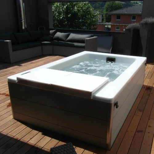 Spa acima do piso - Relax Concept 2 - AWD - retangular / de 2 lugares / em acrílico