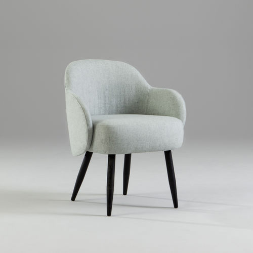 Cadeira contemporânea - FLORA - Jonas Ihreborn - para ambiente interno / em tecido / estofada