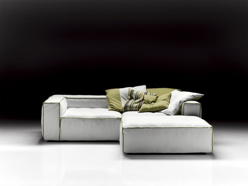 Sofá modular - EXTRASOFT - PINTON SAS - contemporâneo / em tecido / em couro