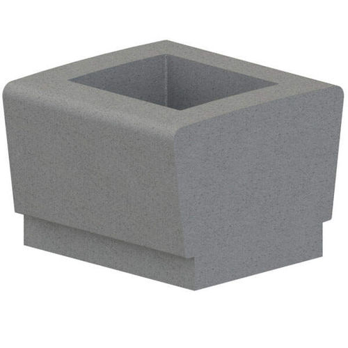 Floreira em concreto - WS9033 - Tectura Designs - quadrada / sob medida / contemporânea