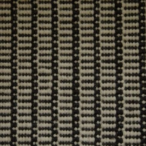Carpete tecido - ZIRCON FLATWEAVE  - Nash Andrea - de lã / estampado / preto