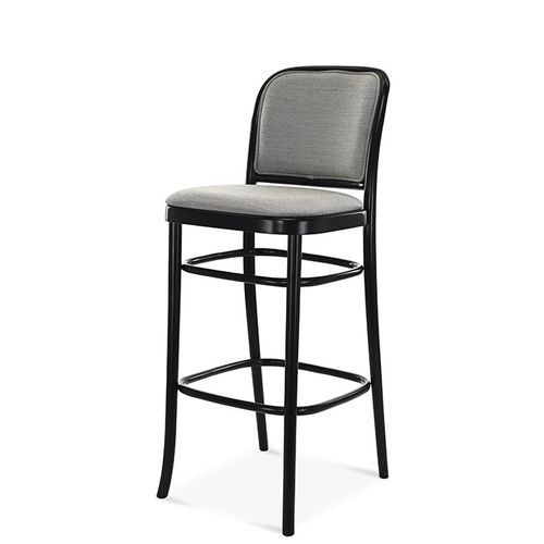 Cadeira alta clássica - 811 - Fameg - para ambiente interno / em tecido / com base em faia