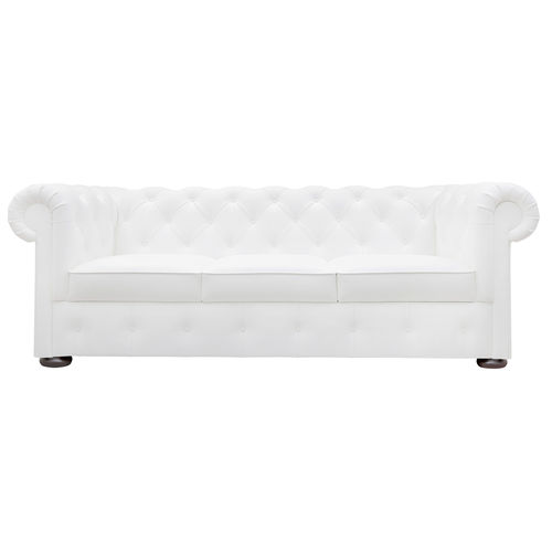 Sofá Chesterfield - BARON 3S - Sedja - em tecido / para hotel / para escritório