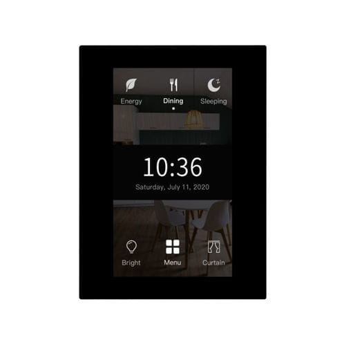 Teclado de controle para sistema de automação residencial - Granite 4.3" - HDL Automation Co., Ltd - para luminária / para sistema de aquecimento / para sistema de ventilação