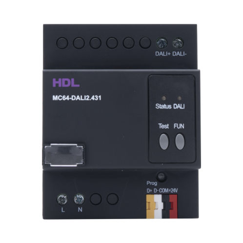 Módulo variador de luminosidade - 64CH DALI2  - HDL Automation Co., Ltd