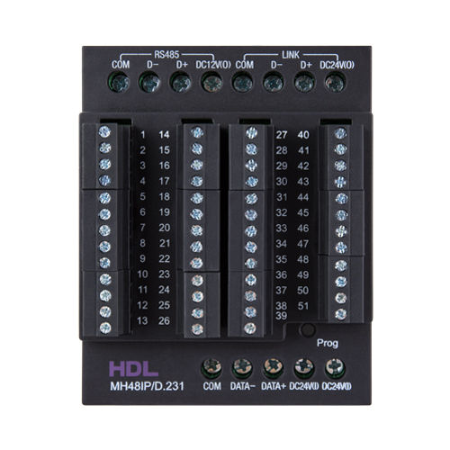 Módulo de controle para sistema de automação residencial - HDL-MH48IP/D.231 - HDL Automation Co., Ltd - para iluminação / de temperatura / para ar condicionado