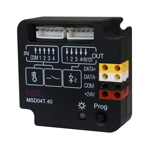 Módulo de controle para sistema de automação residencial - 4-Zone - HDL Automation Co., Ltd - para iluminação / de temperatura / em trilho DIN