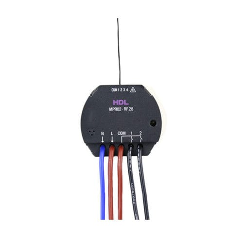 Atuador de comutação para sistema de automação residencial - HDL-MPR02-RF.28 - HDL Automation Co., Ltd - em trilho DIN / da linha residencial / da linha comercial
