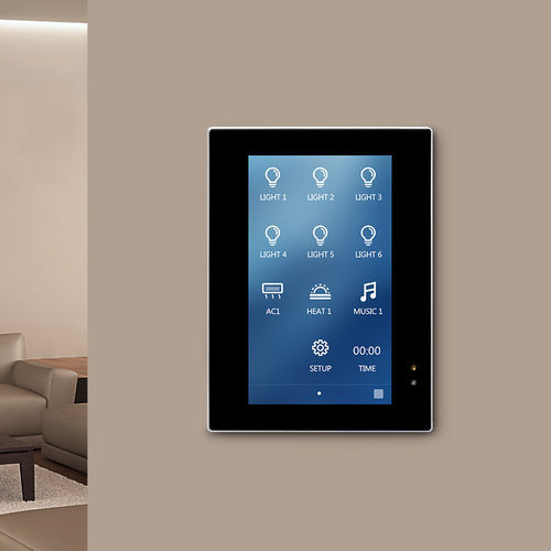 Teclado de controle para sistema de automação residencial - Enviro - HDL Automation Co., Ltd - para luminária / para sistema de aquecimento / para sistema de ventilação