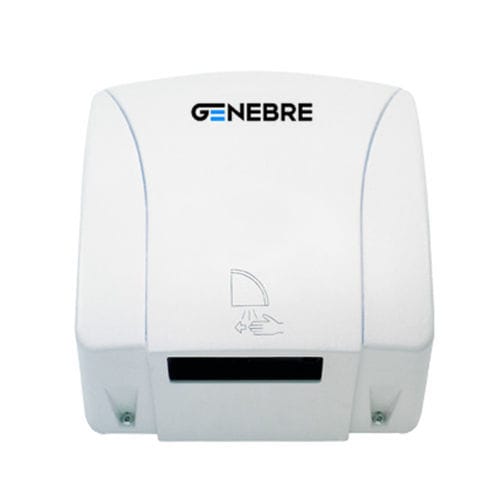 Secador de mãos automático - 1784 110V - Genebre - de parede / em alumínio / de alta velocidade