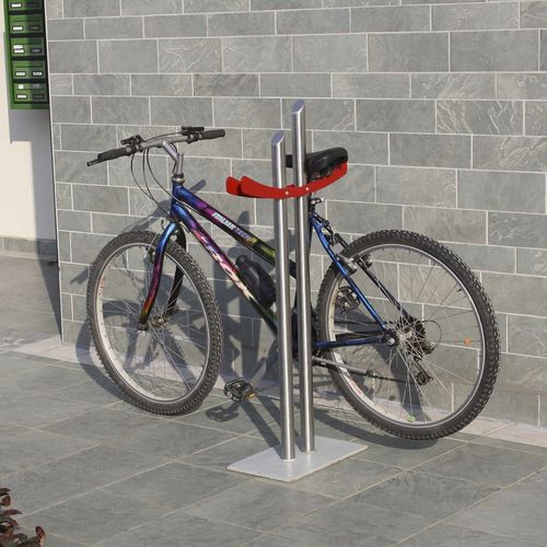 Bicicletário de piso - Vela - Bottega 7 - vertical / para espaço público / para escola