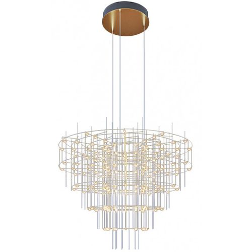 Lustre moderno - IQ2189 SPY - Alan Mizrahi Lighting - metálico / de LED / cor personalizável