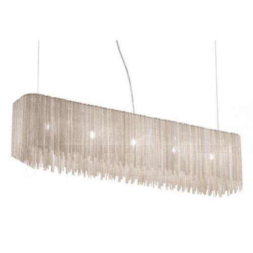 Lustre contemporâneo - KA1730 LIGHT CLOUD - Alan Mizrahi Lighting - em aço / para 5 lâmpadas / da linha comercial