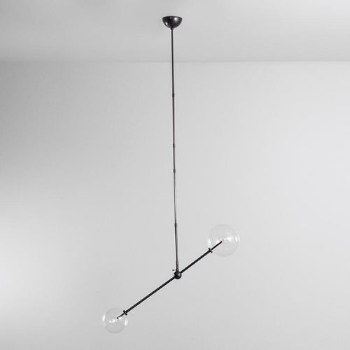 Pendente - IQ8015 BALANCE - Alan Mizrahi Lighting - metálica / em vidro / contemporânea