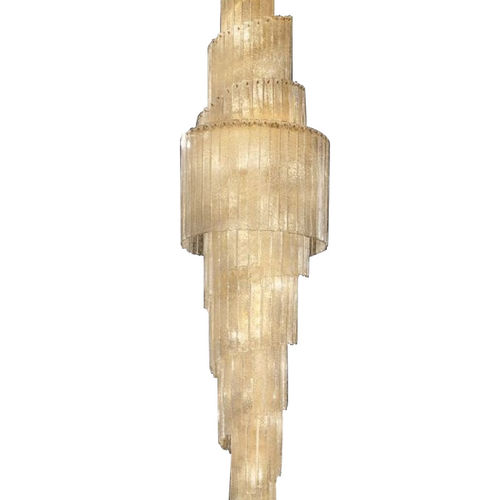 Lustre clássico - IQ2067 GRANIGLIA - Alan Mizrahi Lighting - metálico / em vidro / em cascata