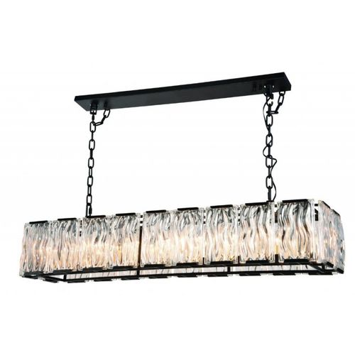 Lustre contemporâneo - WM2053 CHELSEA - Alan Mizrahi Lighting - em vidro / metálico / da linha comercial