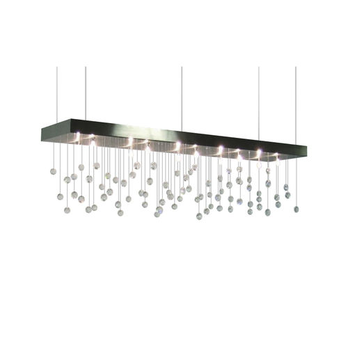 Lustre contemporâneo - DV5786 AVENUE - Alan Mizrahi Lighting - em cristal / em cromo / da linha comercial