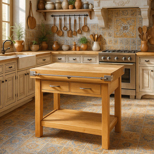 Módulo de cozinha de bancada - BILIT - Chabret - de instalação livre / freestanding / cep de açougueiro