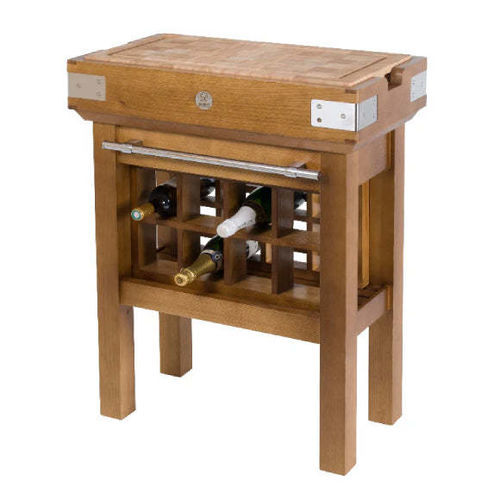 Porta-garrafas em madeira - Billot console - Chabret - em faia / em oliveira / de instalação livre